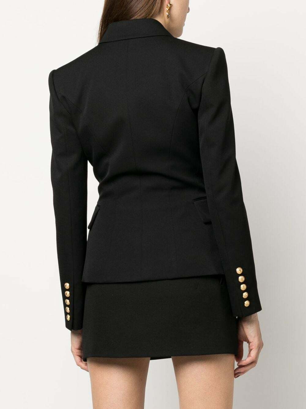BALMAIN - Double-breasted Wool Jacket Balmain