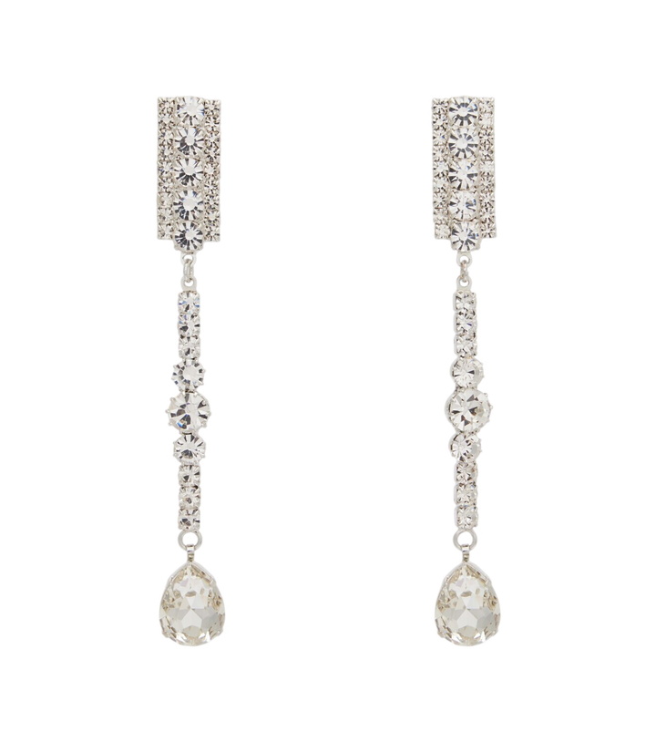 Photo: Magda Butrym Crystal-embellished drop earrings
