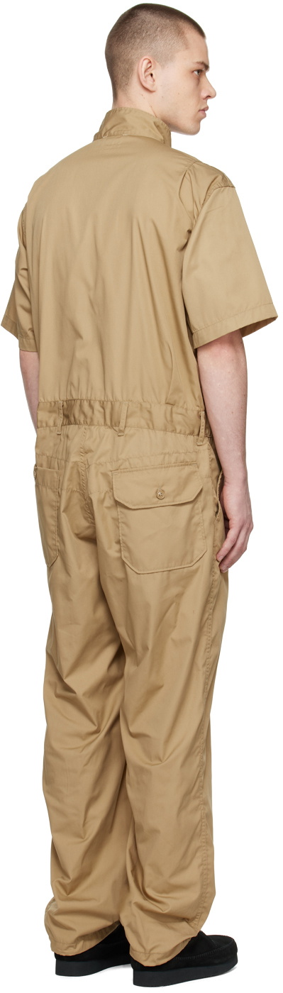 Engineered Garments Beige Racing Jumpsuit