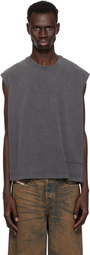 Alexander Wang Gray Muscle Tank Top