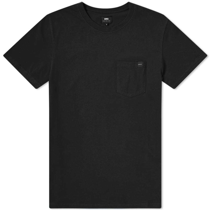 Photo: Edwin Pocket Tee Black