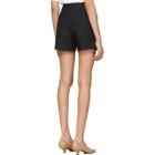 Proenza Schouler Black Stretch Suiting Shorts