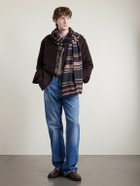 Paul Smith - Striped Voile Scarf