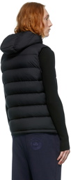 Herno Black Matte Microfibre Vest