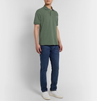 Lacoste - Cotton-Piqué Polo Shirt - Green