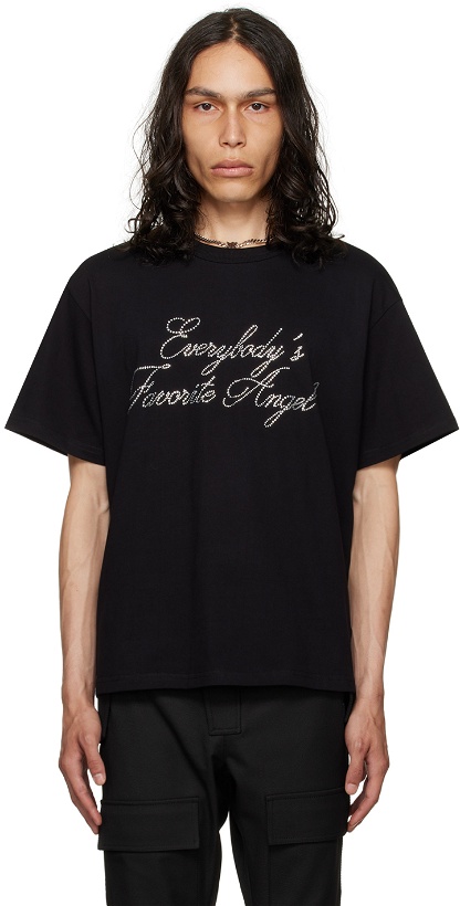 Photo: MISBHV Black 'Everybody's Favorite Angel' T-Shirt