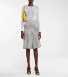 Fendi Vertigo tulle bodysuit