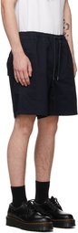 Ksubi Navy High Horse Walk Shorts