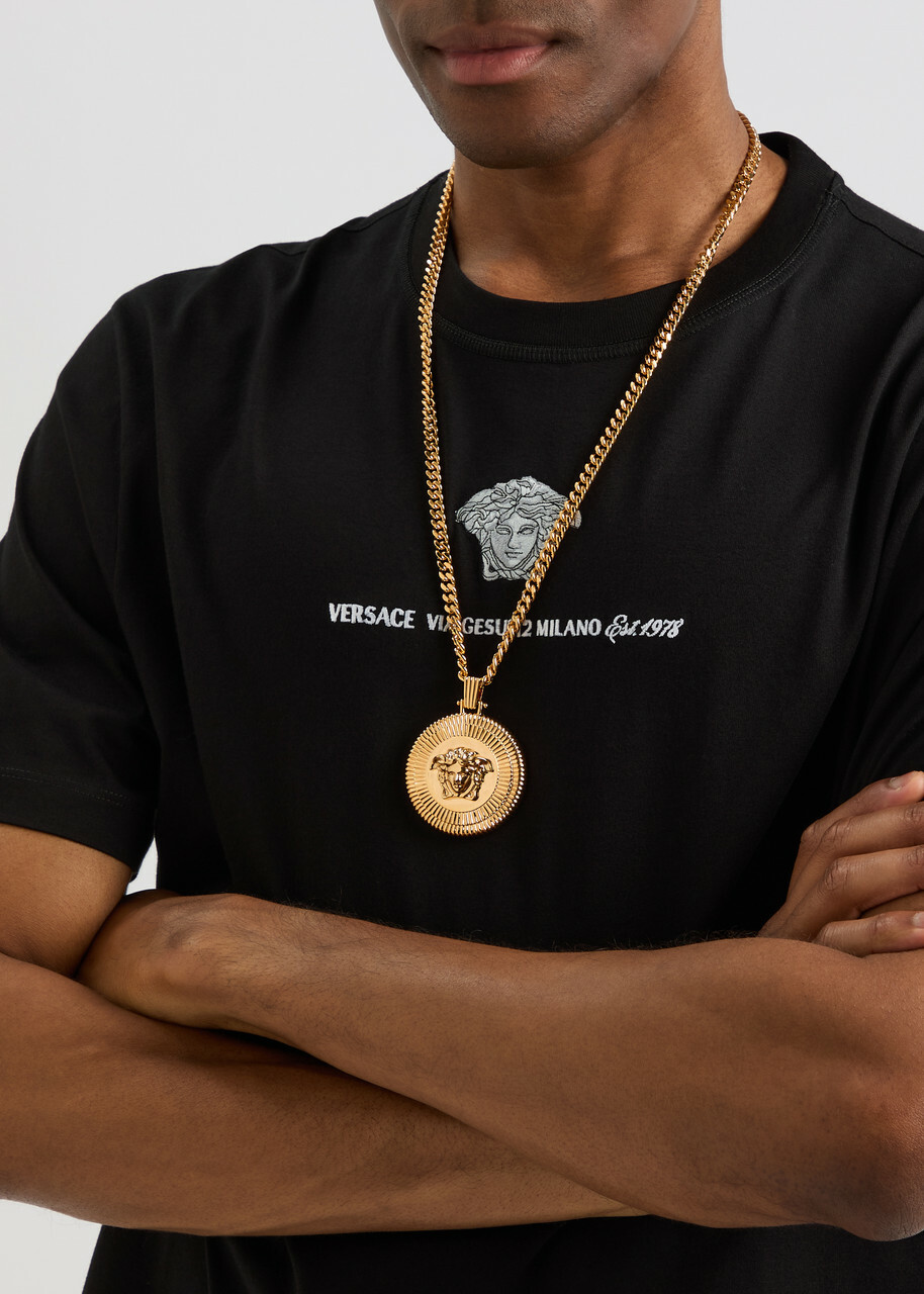 Versace Medusa Biggie Chain Necklace - Gold - One Size Versace
