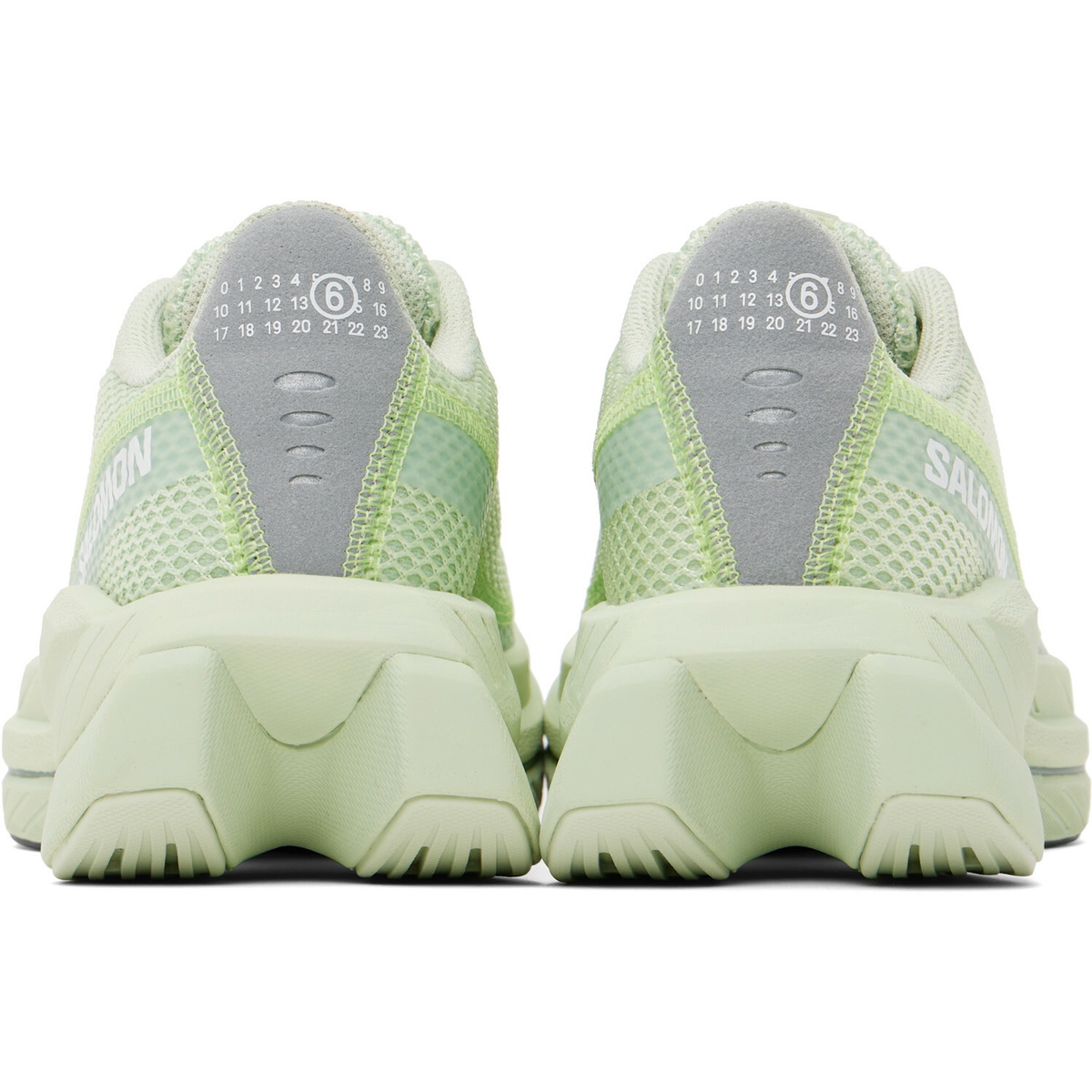 MM6 Maison Margiela Green Salomon Edition Spectur 2 Sneakers
