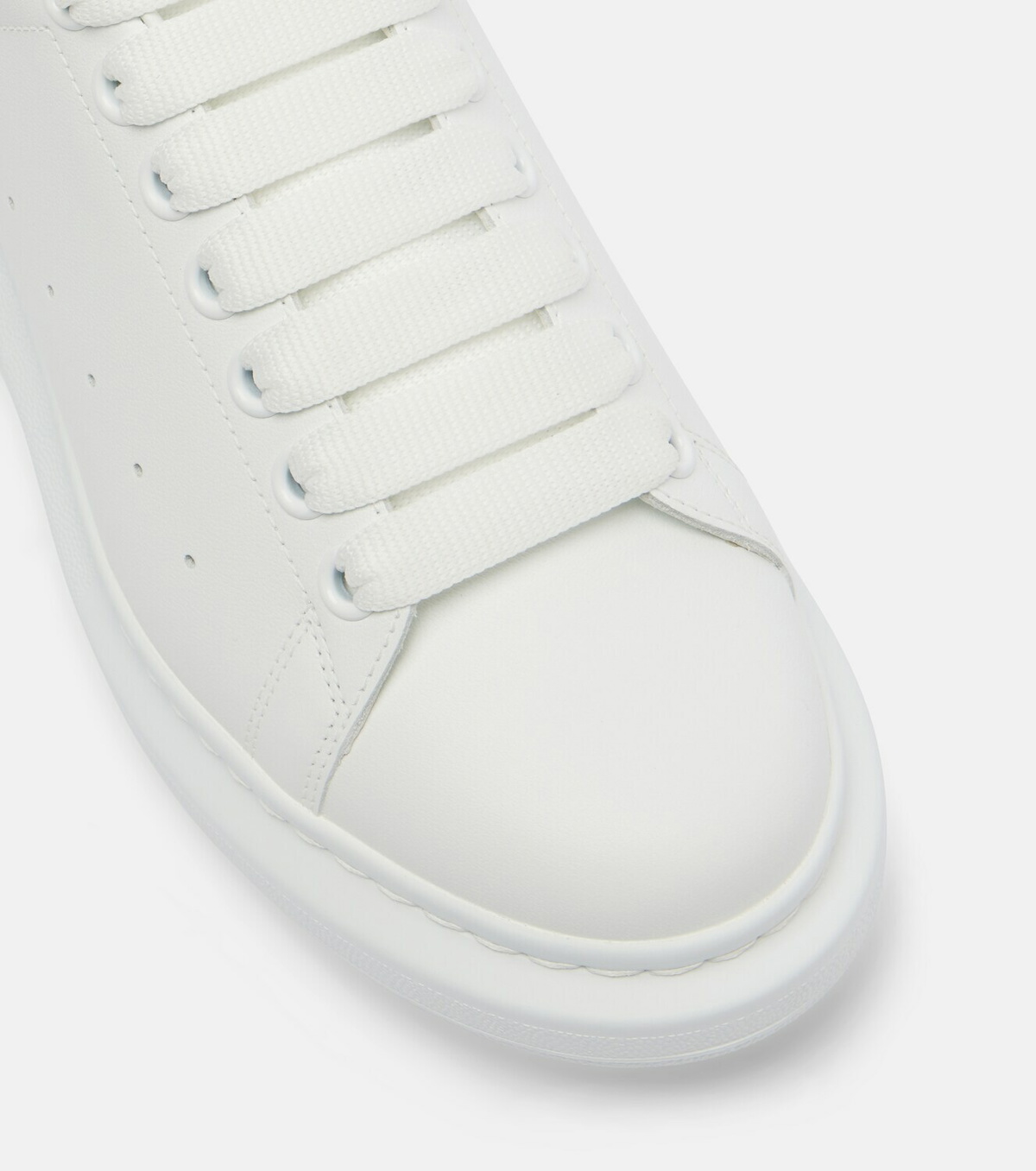 McQueen Oversized leather sneakers