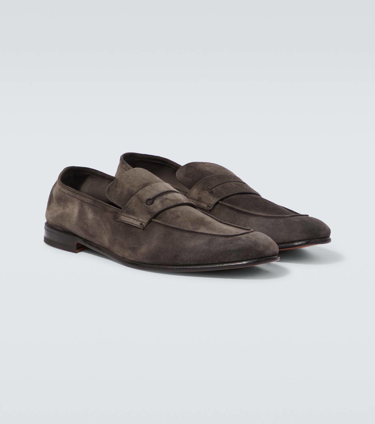 Zegna L'Asola suede loafers