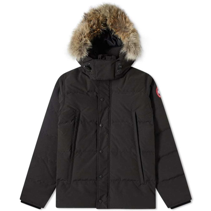 Photo: Canada Goose Wyndham Parka Black