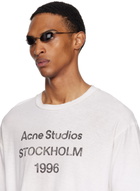 Acne Studios Black Steel Sunglasses