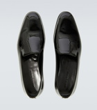 Manolo Blahnik Mario patent leather loafers