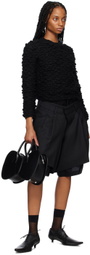 Comme des Garçons Black Layered Shorts