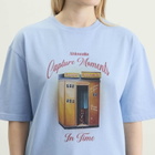 Ahluwalia Women's Capture Moments In Time T-Shirt in Blue