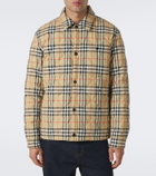 Burberry Brighton Burberry Check reversible overshirt