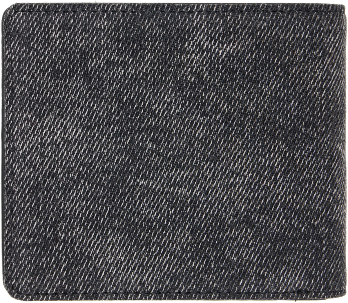 Diesel Black 1dr Bifold Wallet