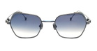 Matsuda M3153 - Antique Silver / Blue Grey Gradient Sunglasses