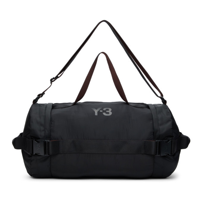 Photo: Y-3 Black Nylon CH2 Gym Duffle Bag