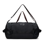 Y-3 Black Nylon CH2 Gym Duffle Bag