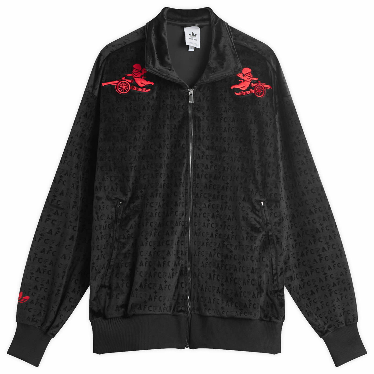 Adidas Men's x Places+Faces x Arsenal FC Track Top in Black