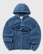 Split Logo denim Hood Jacket