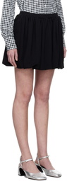 Marni Black Balloon Miniskirt