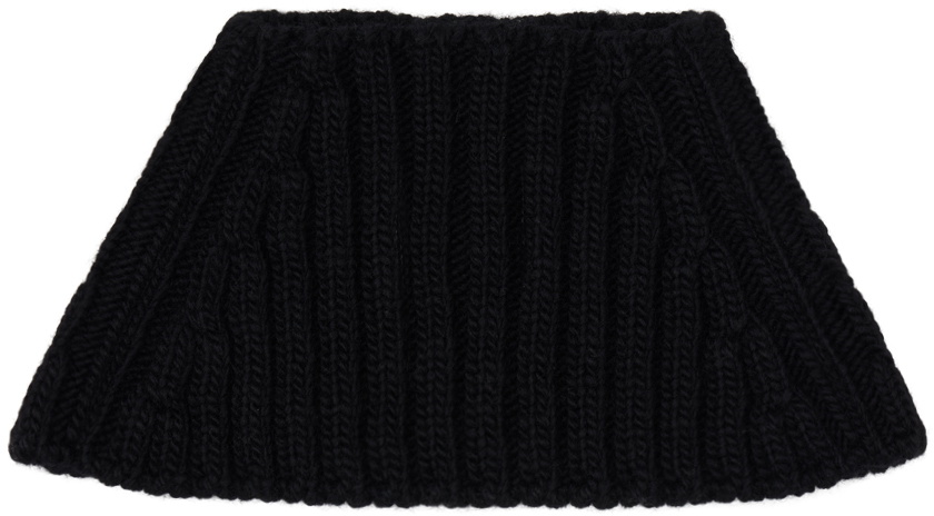 小物 TAKAHIRO MIYASHITA The Soloist neckscarf TAKAHIROMIYASHITA TheSoloist. Black Mock Neck Scarf