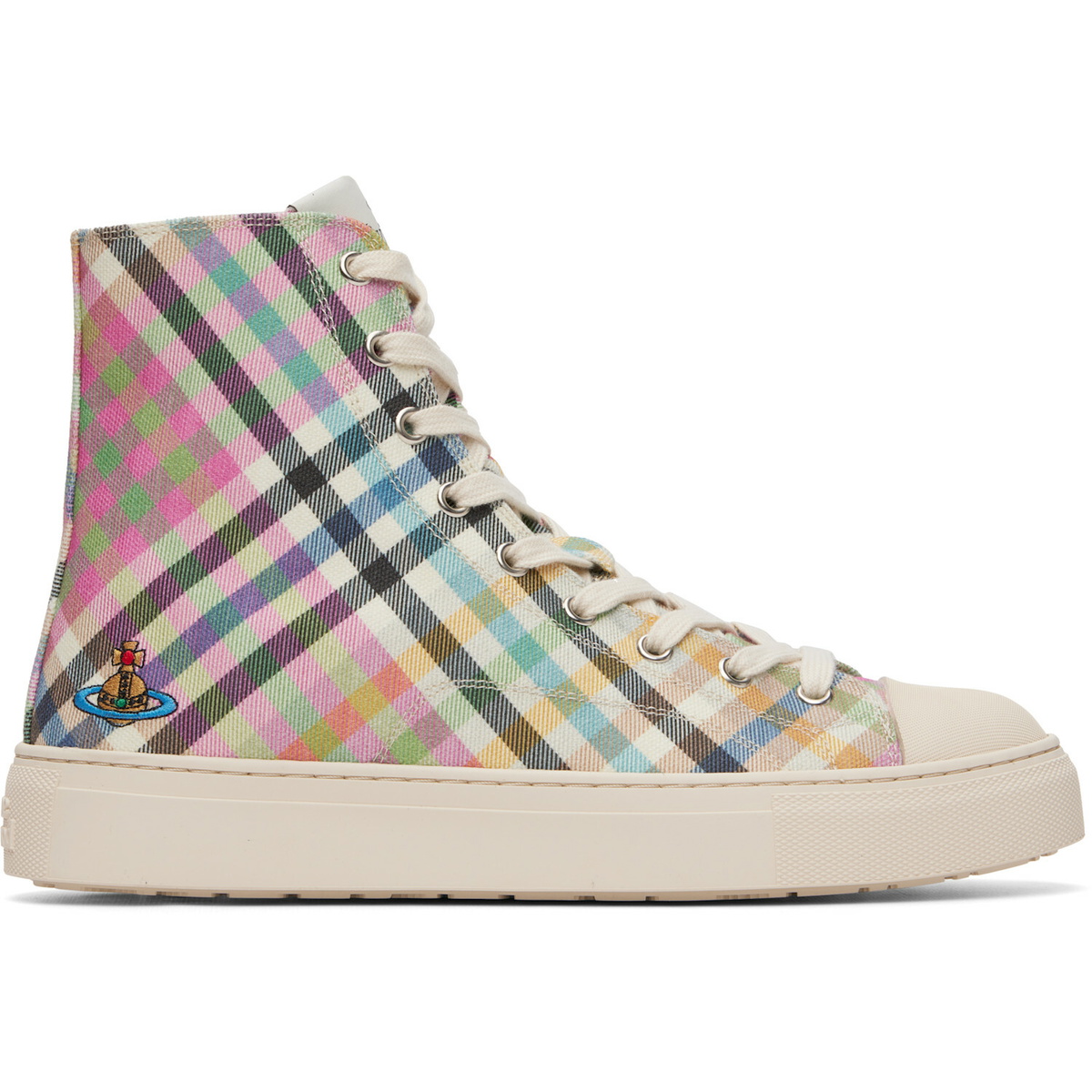 Vivienne Westwood Multicolor High Top Plimsoll Sneakers