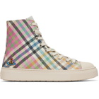 Vivienne Westwood Multicolor High Top Plimsoll Sneakers