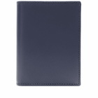 Comme des Garçons SA0641 Classic Wallet in Navy