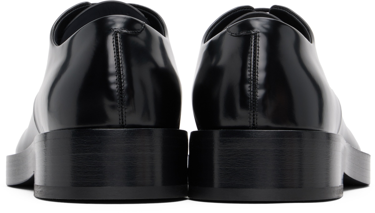 Jil Sander Black Lace-Up Derbys