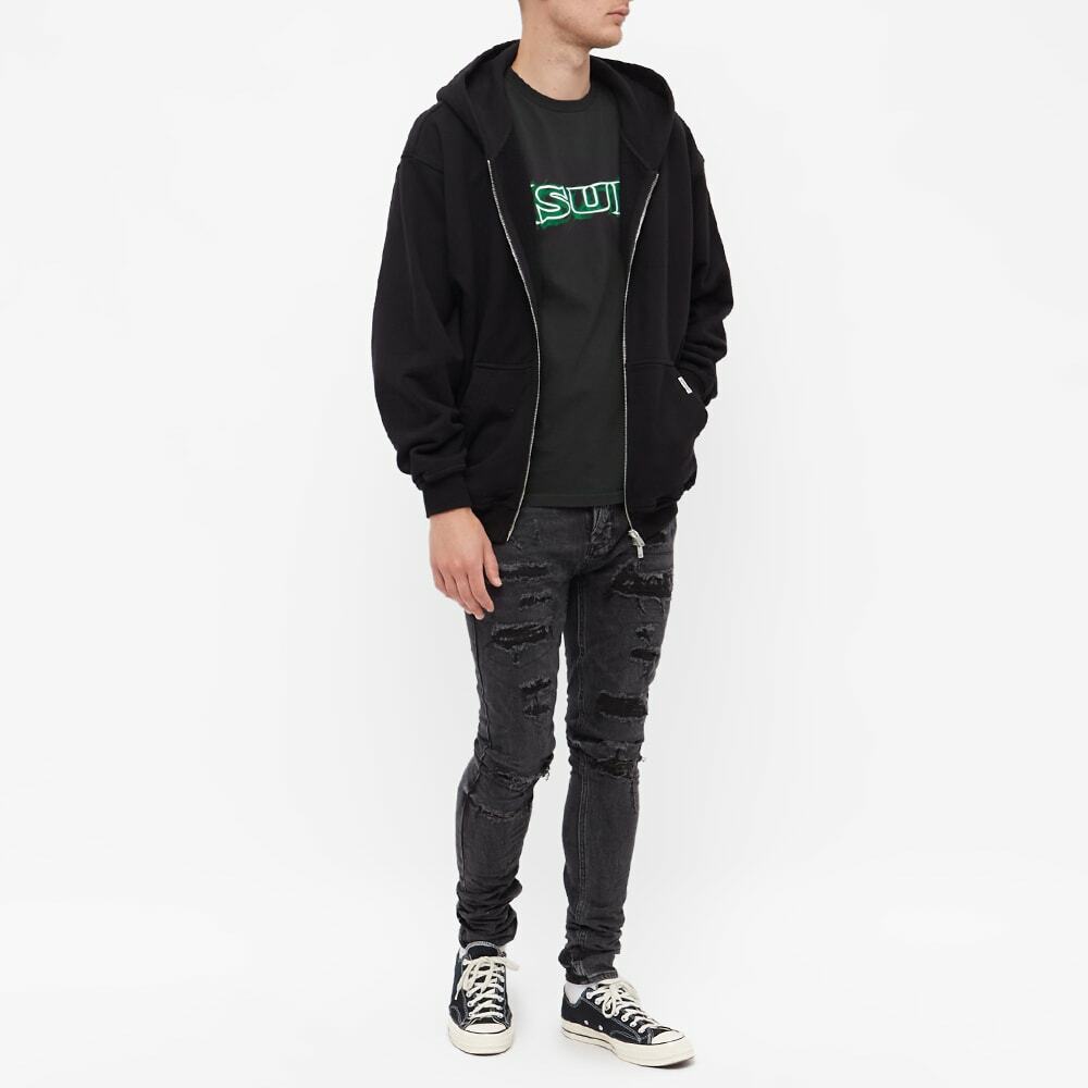 Ksubi Men's Neon Kash T-Shirt in Black Ksubi