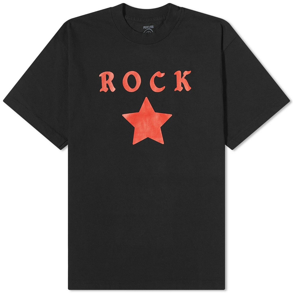 Photo: Pleasures Men's x N.E.R.D Rock Star T-Shirt in Black