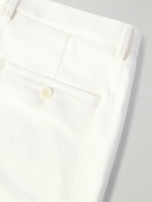 Etro - Straight-Leg Paisley-Jacquard Denim Shorts - White