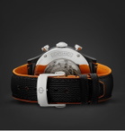 Baume & Mercier - Capeland Automatic Chronograph 42mm Stainless Steel and Leather Watch, Ref. No. M0A10452 - Black
