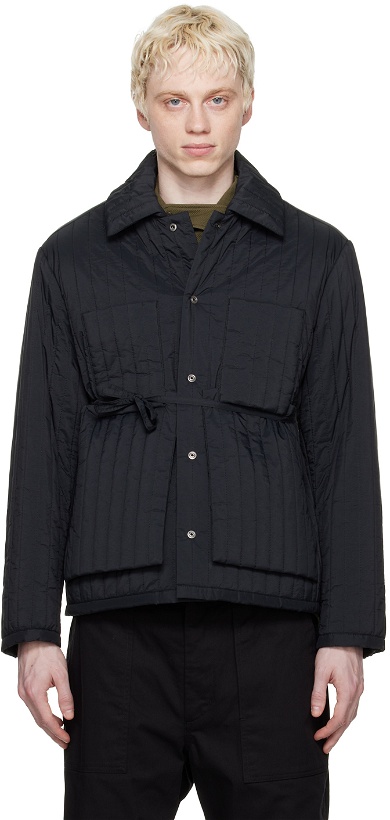 Photo: Craig Green Black Quilted Jacket