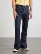 KAPITAL - Okabello Straight-Leg Flared Jeans - Blue