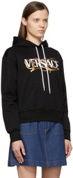 Versace Black Chain Logo Hoodie