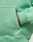 Stone Island Sweat Shirt Textured Cotton Fleece, Garment Dyed 'old' Effect Green - Mens - Hoodies