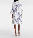 Erdem Floral cotton minidress