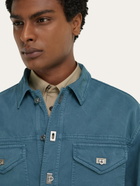 Ferragamo Mens Workwear shirt in Green