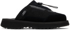 SUICOKE Black BOMA-ab Mules