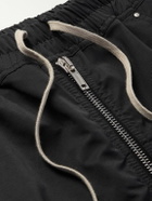 DRKSHDW by Rick Owens - Straight-Leg Faille Drawstring Cargo Shorts - Black