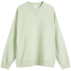 Nike Wool Classics Crew Sweat in Honeydew