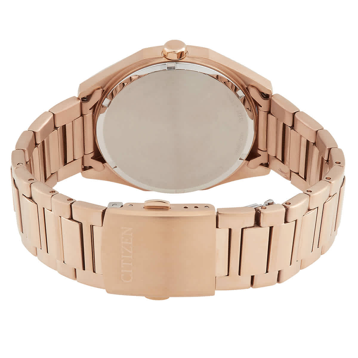 Citizen Eco-Drive Stainless Steel Champagne Dial Mens Watch BM7603-82P