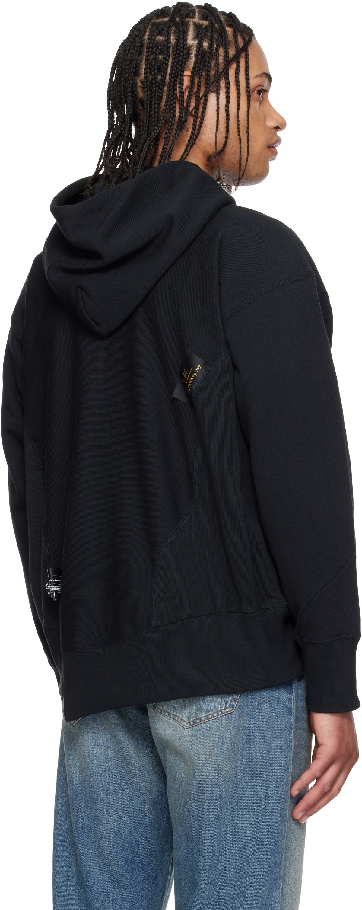 UNDERCOVER Black Champion Edition UC1F4802 Hoodie