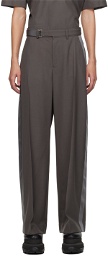 sacai Taupe Suiting Trousers